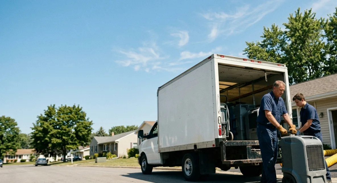 Water Damage Cleanup in Alledonia, OH near me